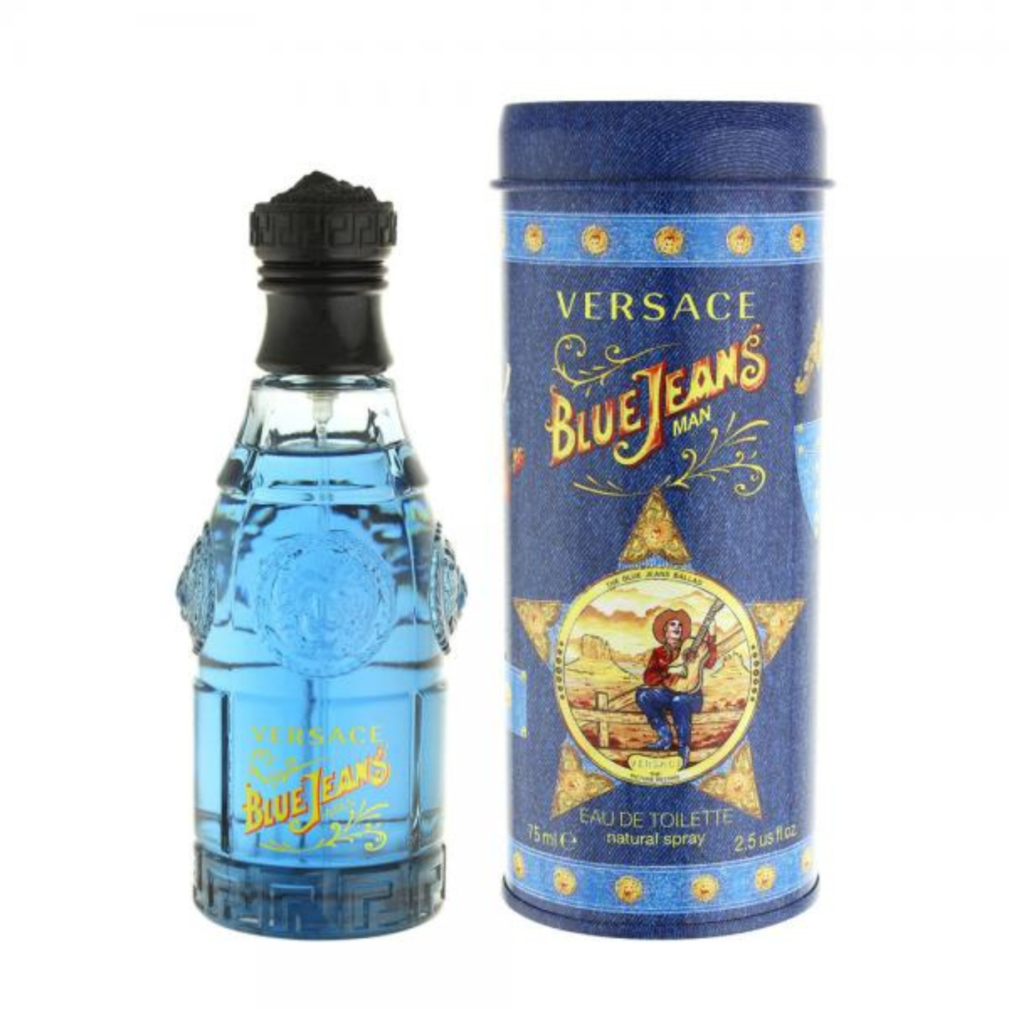 Versace Blue Jeans Eau De Toilette Spray 75ml