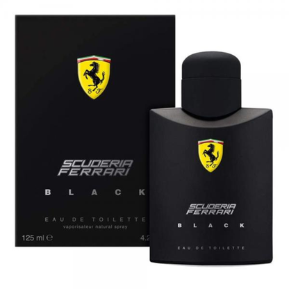 Ferrari Scuderia Black UOMO Eau DeToilette Spray 125ml