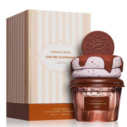 Lattafa Gourmand Cookie Crave Eau De Parfum 75ml Unisex Fragrance