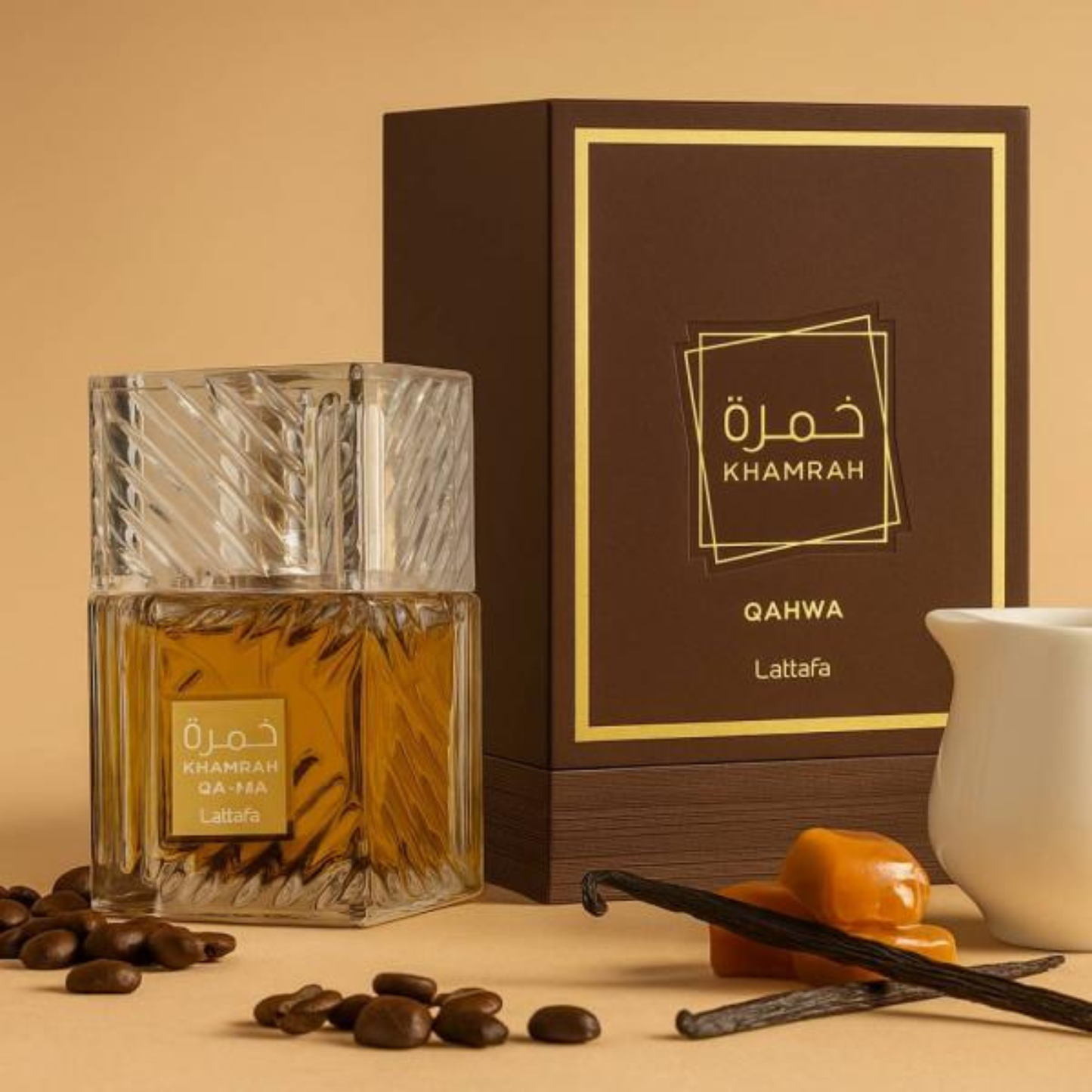 Lattafa Khamrah Qahwa Eau De Parfum 100ml Unisex Fragrance