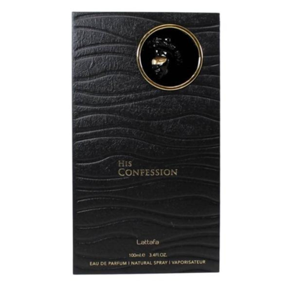 Lattafa His Confession Eau De Parfum 100ml Men Fragrance